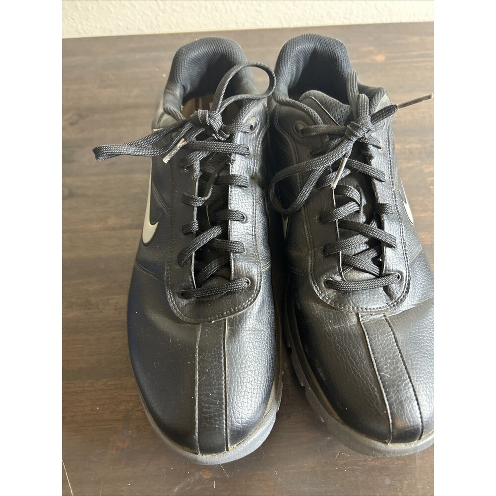 NIKE Golf Shoes 312240-001 Black Gray SP-3 Athletic Lace Up Mens Size 12